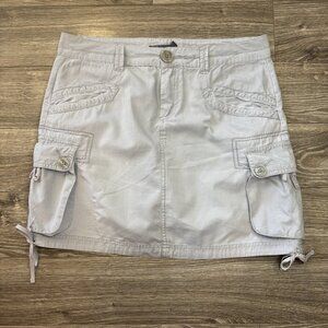 Prana Skirt Size 4 Gray Ellia Cargo Straight Mini Athletic Grunge Y2K Outdoor